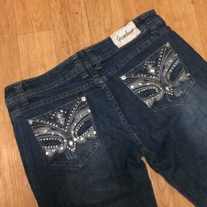 Grandeur embellished skinny jeans